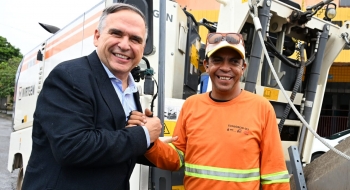 Mabel lança recapeamento de 30 km no Jardim Novo Mundo, em Goiânia 